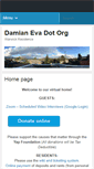 Mobile Screenshot of damianeva.org